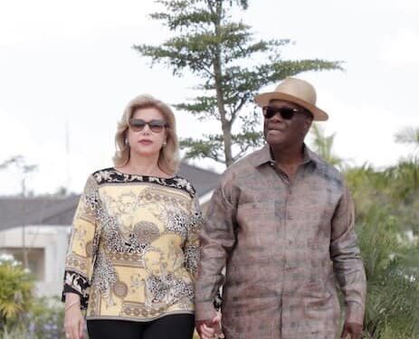 Covid 19/la première dame rassure : « le Président Alassane OUATTARA et moi même allons très bien »
