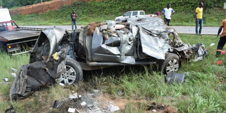 Côte d’Ivoire : 2 morts dans une collision sur l’autoroute du nord