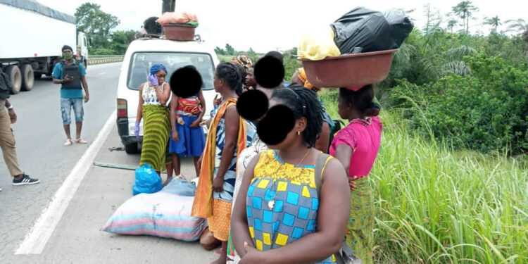 Non respect de la mesure d’isolement d’Abidjan : Des minicars et des taxis interceptés sur l’autoroute du nord