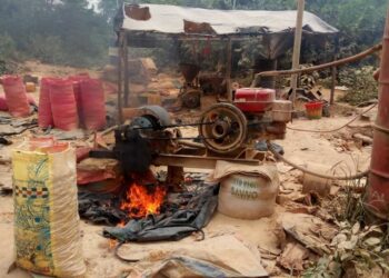 Côte d’Ivoire : La gendarmerie nationale démantèle plusieurs sites d’orpaillage clandestin