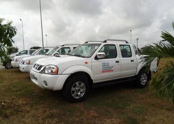 Agneby-Tiassa : Vagondo Diomandé réceptionne 3 véhicules offerts par le député Bictogo Adama