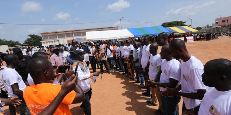 2020: Abdoulaye Kouyaté confie une grande mission aux enseignants houphouétistes du Béré et du Worodougou