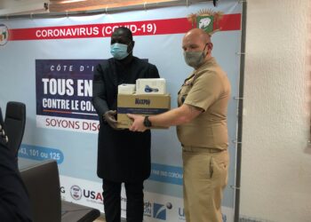 Don du gouvernement des Etats-Unis à l’Institut National d’Hygiène Publique