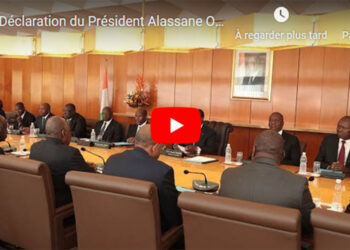 Déclaration du Président Alassane Ouattara au Conseil des ministres