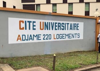 Abidjan : la Cité universitaire d&rsquo;Adjamé 220 Logements fait peau neuve