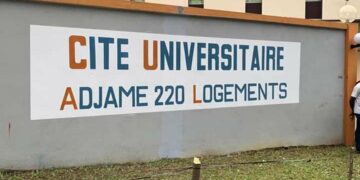Abidjan : la Cité universitaire d&rsquo;Adjamé 220 Logements fait peau neuve