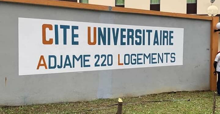 Abidjan : la Cité universitaire d’Adjamé 220 Logements fait peau neuve