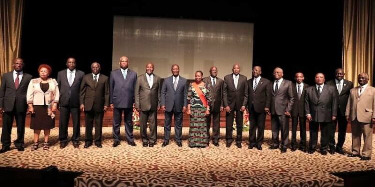 Le président Ouattara à l’ouverture Des Journées Portes Ouvertes des Institutions de la République