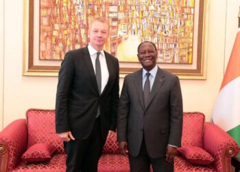 Côte d’Ivoire : Le Directeur Afrique de l’Ouest de la Fondation Friedrich Naumann et le directeur de l’ICCO chez Ouattara