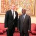 Côte d’Ivoire : Le Directeur Afrique de l’Ouest de la Fondation Friedrich Naumann et le directeur de l’ICCO chez Ouattara