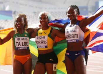 Mondiaux d’Athlétisme à Doha/Finale 100 m femmes : Ta Lou décroche le Bronze