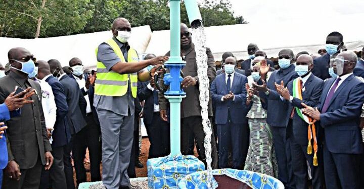 Eau potable : le château d’eau de Bédiékro (Daoukro) va desservir plus de 2800 personnes