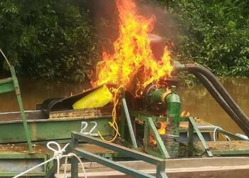Côte d&rsquo;Ivoire : Un site d&rsquo;orpaillage clandestin démantelé sur le fleuve Cavally