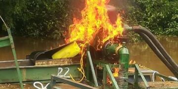 Côte d&rsquo;Ivoire : Un site d&rsquo;orpaillage clandestin démantelé sur le fleuve Cavally