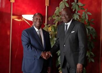 Côte d&rsquo;Ivoire : l&rsquo;ambassadeur du Sénégal fait ses adieux au Président Ouattara
