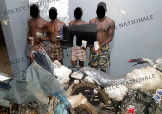 Bondoukou : 4 grands bandits interpellés par la brigade anti criminalité, les faits