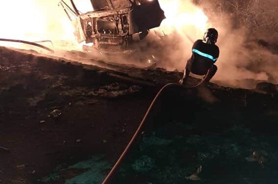 Autoroute du Nord: 01 mort dans un accident suivi de feu