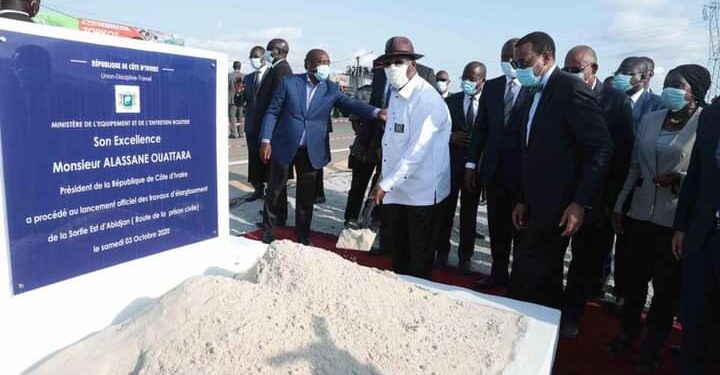 Côte d’Ivoire: lancement des travaux d’élargissement de la route de la prison civile d’Abidjan