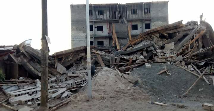Effondrement d’un immeuble R+4 à Yopougon cité verte : 3 morts