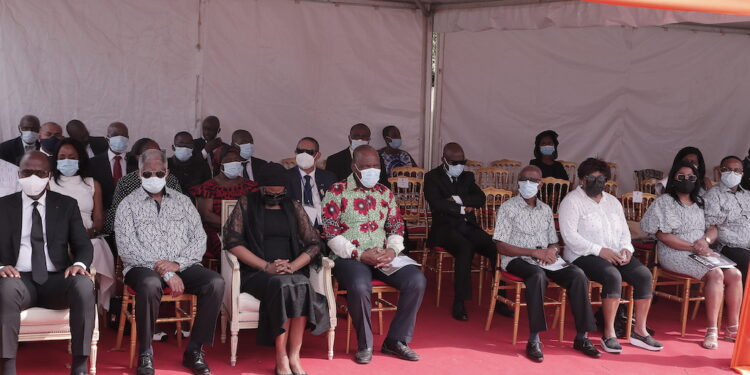 Cérémonie d’hommage de la Nation à feu Marcel ZADI KESSY – Jeudi 28 Janvier 2021 en présence du président Alassane Ouattara