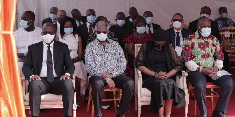 Cérémonie d’hommage de la Nation à feu Marcel ZADI KESSY – Jeudi 28 Janvier 2021 en présence du président Alassane Ouattara