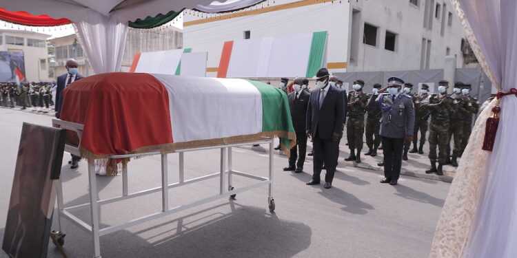 Cérémonie d’hommage de la Nation à feu Marcel ZADI KESSY – Jeudi 28 Janvier 2021 en présence du président Alassane Ouattara