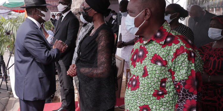 Cérémonie d’hommage de la Nation à feu Marcel ZADI KESSY – Jeudi 28 Janvier 2021 en présence du président Alassane Ouattara