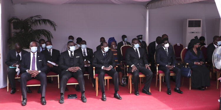 Cérémonie d’hommage de la Nation à feu Marcel ZADI KESSY – Jeudi 28 Janvier 2021 en présence du président Alassane Ouattara