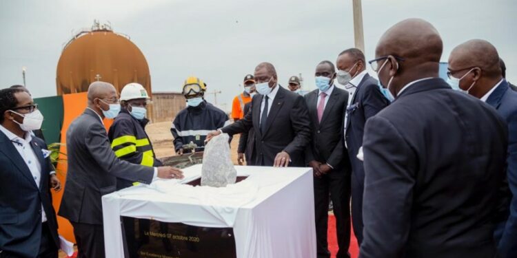 Côte d’Ivoire: Le PM Hamed Bakayoko lance les travaux d’une sphère de stockage de gaz de 12.000 tonnes