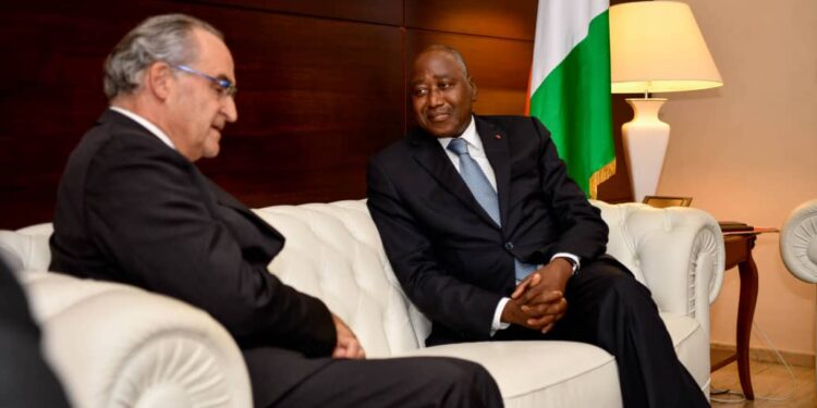 Côte d’Ivoire/Coopération: l’Ordre de Malte  chez le Premier Ministre Amadou Gon Coulibaly