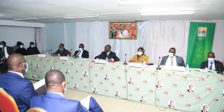 Parrainage du candidat du RHDP:  Bictogo Adama lance  les coordinateurs régionaux sur le terrain