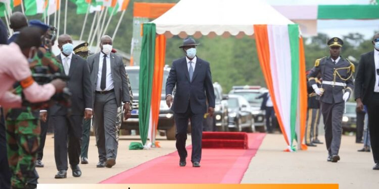 Présidentielle 2020 : Depuis Arrah, Ouattara appelle à la « confiance » envers le conseil constitutionnel