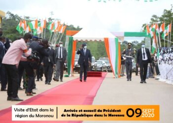 Ouattara depuis le Moronou : « c&rsquo;est une visite républicaine »