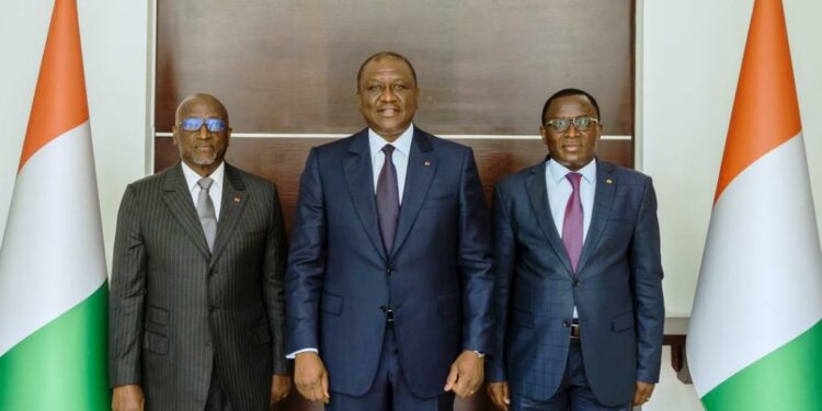 Election à la CAF 2021: le Premier ministre accorde son soutien à Jacques Anouma