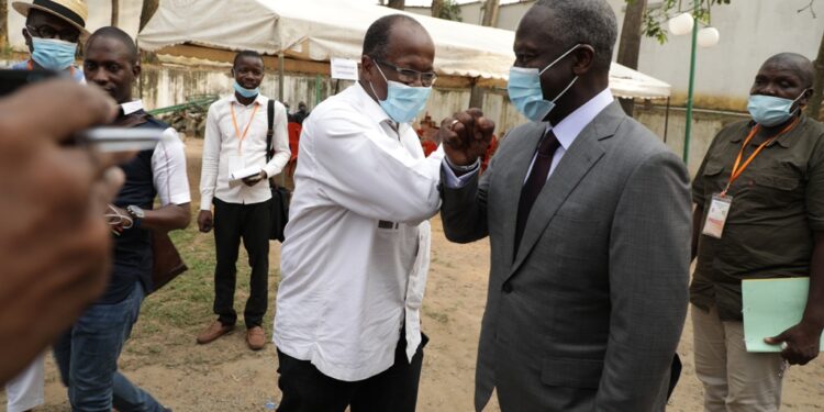 Côte d’Ivoire/Législatives 2021: Adama Bictogo dépose la liste des candidats du RHDP à la CEI  (vidéo)
