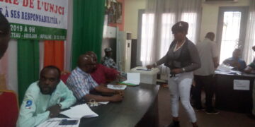 Côte d&rsquo;Ivoire/2e tour de l&rsquo;élection du président de l&rsquo;UNJCI : les journalistes votent dans la sérénité