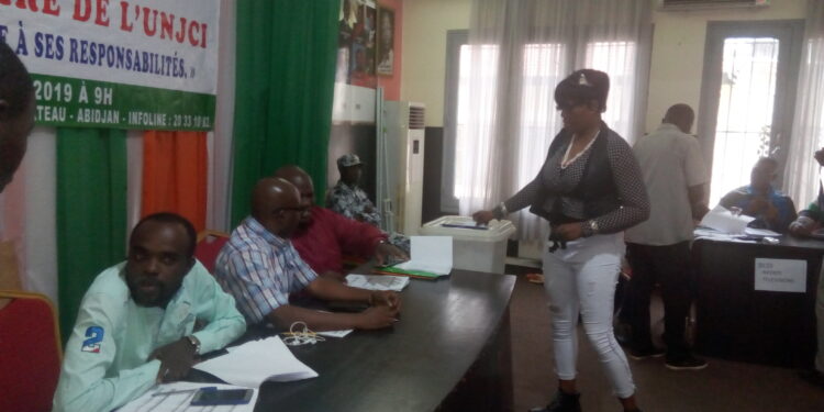 Côte d’Ivoire/2e tour de l’élection du président de l’UNJCI : les journalistes votent dans la sérénité