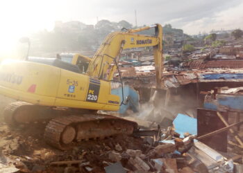 Construction du 4e pont/Attécoubé: destruction du quartier Boribana