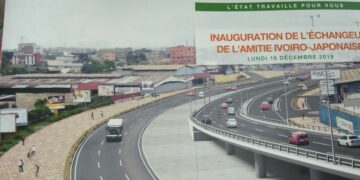 Côte d&rsquo;Ivoire : ce qu&rsquo;il faut retenir de l&rsquo;échangeur de l&rsquo;amitié ivoiro-japonaise d&rsquo;Abidjan-Treichville