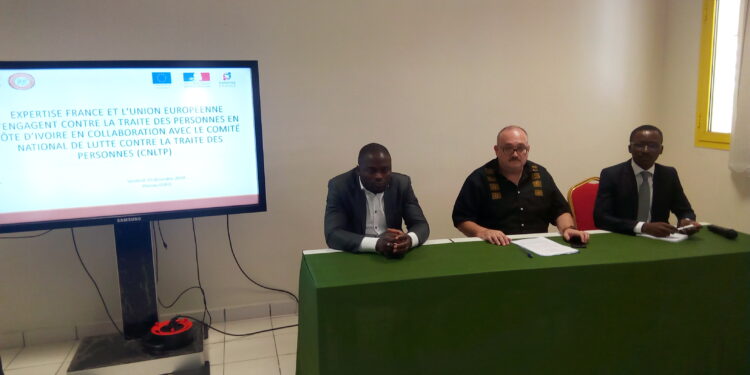 Lutte contre la traite des personnes: Expertise France présente son projet d’appui à la Côte d’Ivoire