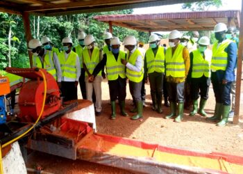 Industrie minière : le chantier-école de la petite mine d’Abradine 2 (Yakassé-Attobrou) inauguré