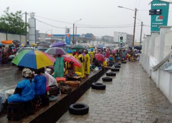 KOUMASSI: opérationnel depuis 24h, le site de recasement des commerçants du grand marché créé déjà des désagréments