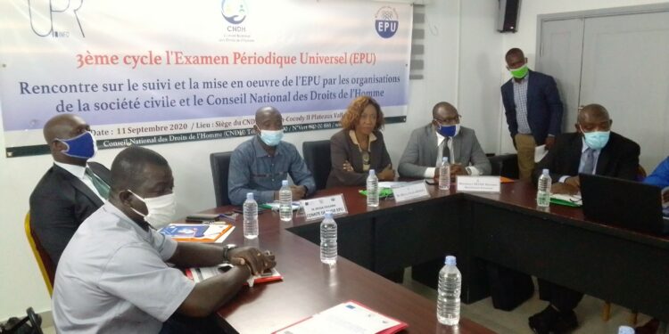 3ème cycle de l’EPU de la Côte d’Ivoire: Le CNDH et la Société civile font le point