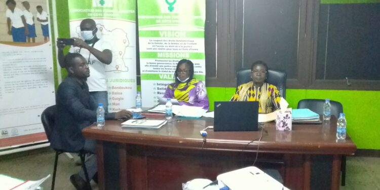 Accès au droit et à la justice: l’Association des femmes juristes de Côte d’Ivoire fait le point de 2019