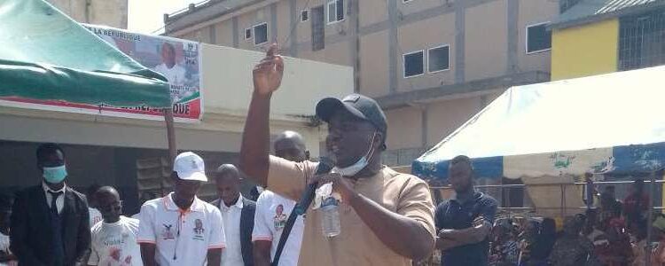 Depuis Agbovillle, Doumbia Major invite les militants du RHDP à aller voter le 31 octobre « sans peur »