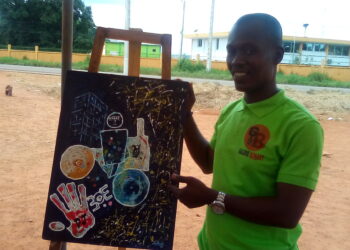 Gagnoa/exposition d’oeuvres d’art: KKS « ressuscite » DJ Arafat 