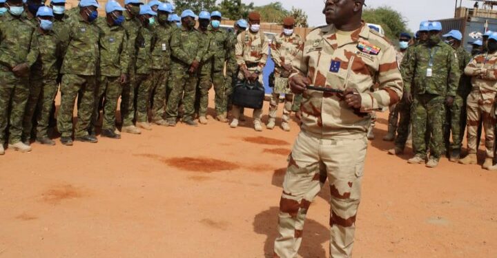 Mali : le Général Doumbia Lassina aux côtés des militaires ivoiriens (Reportage)