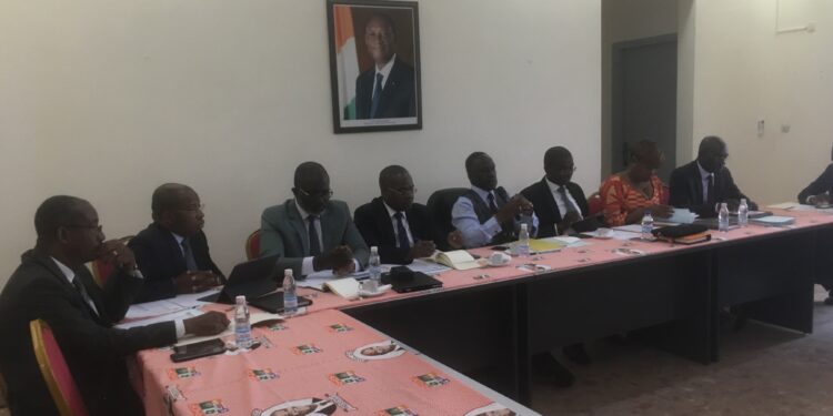 RHDP : Adama Bictogo rencontre les coordinateurs régionaux du parti