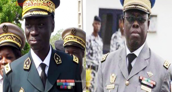 Côte d’Ivoire : les généraux Kouakou Kouadio Nicolas et Touré Sekou nommés ambassadeurs au Gabon et en Mauritanie