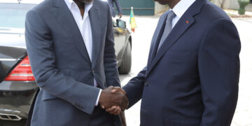 Côte d’Ivoire : le président Ouattara échange avec Talon